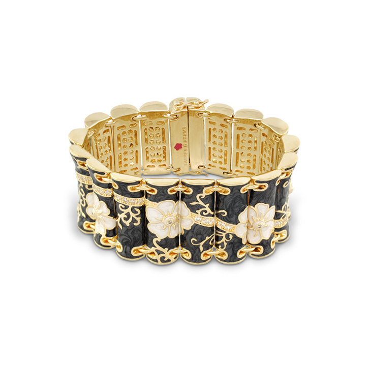 Daisy Swirl Bangle