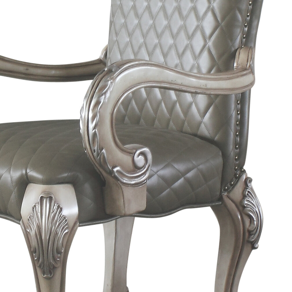 Dresden Synthetic Leather Armchair