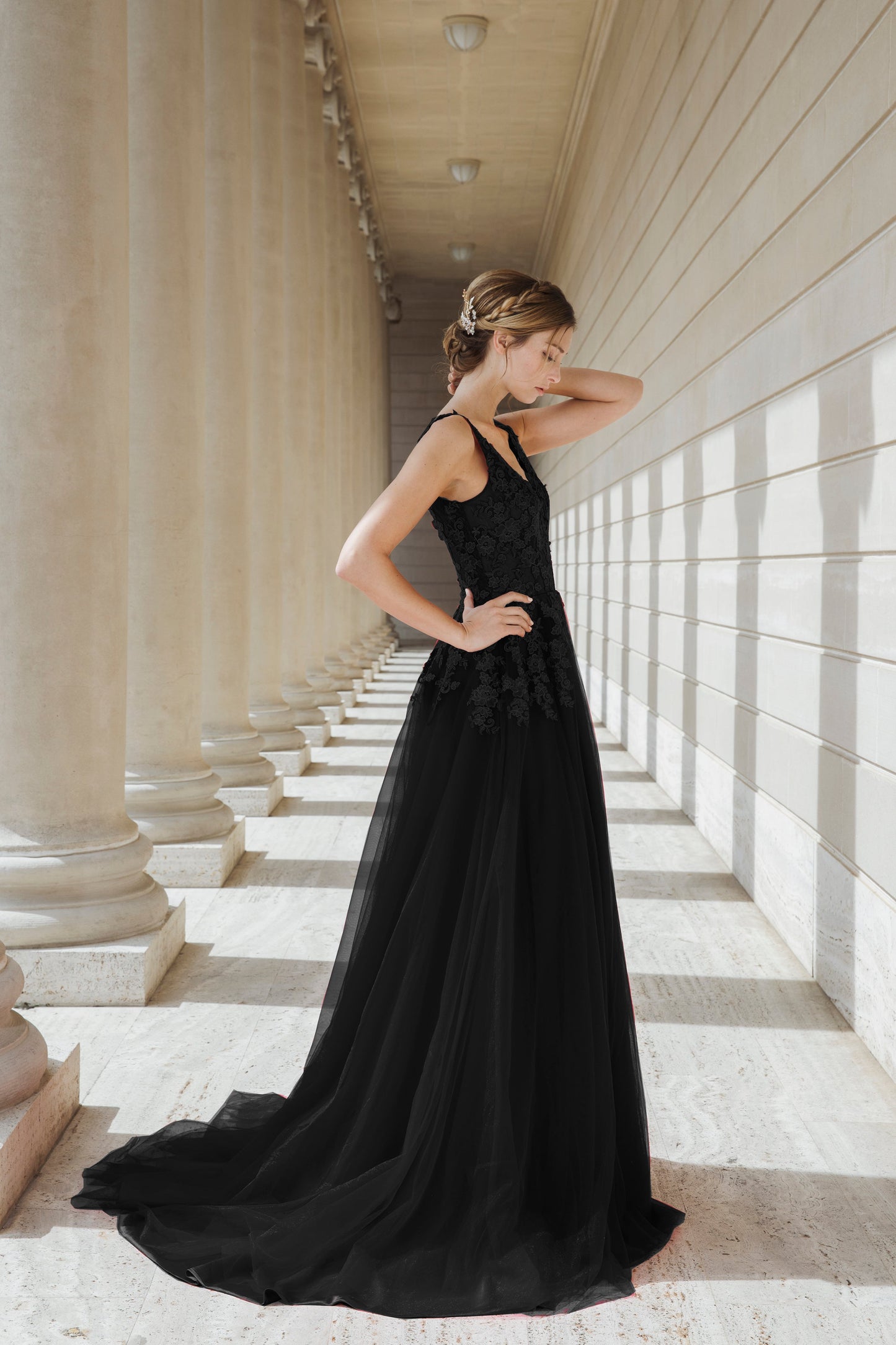 The Midnight Enchantress Gown