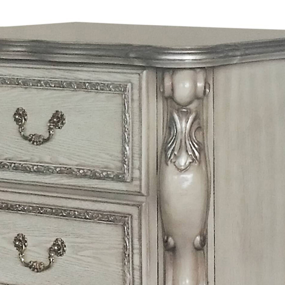 Dresden Vintage Bone Nightstand