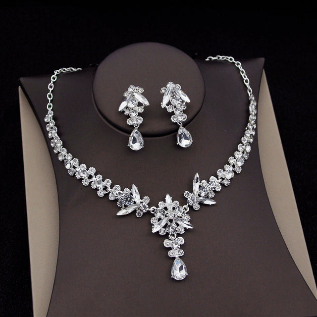 The Jewel House Royal Crown & Crystal Jewelry Set