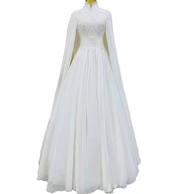 The Queen's Lace Fishtail Gown