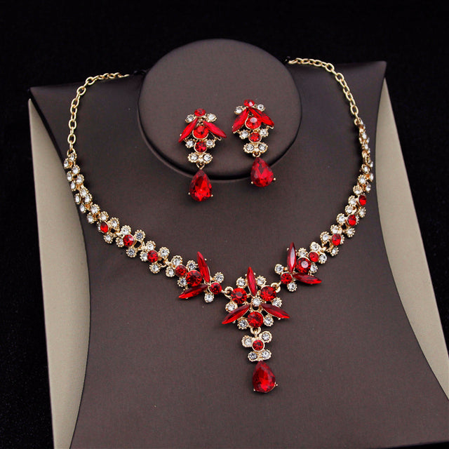 The Jewel House Royal Crown & Crystal Jewelry Set