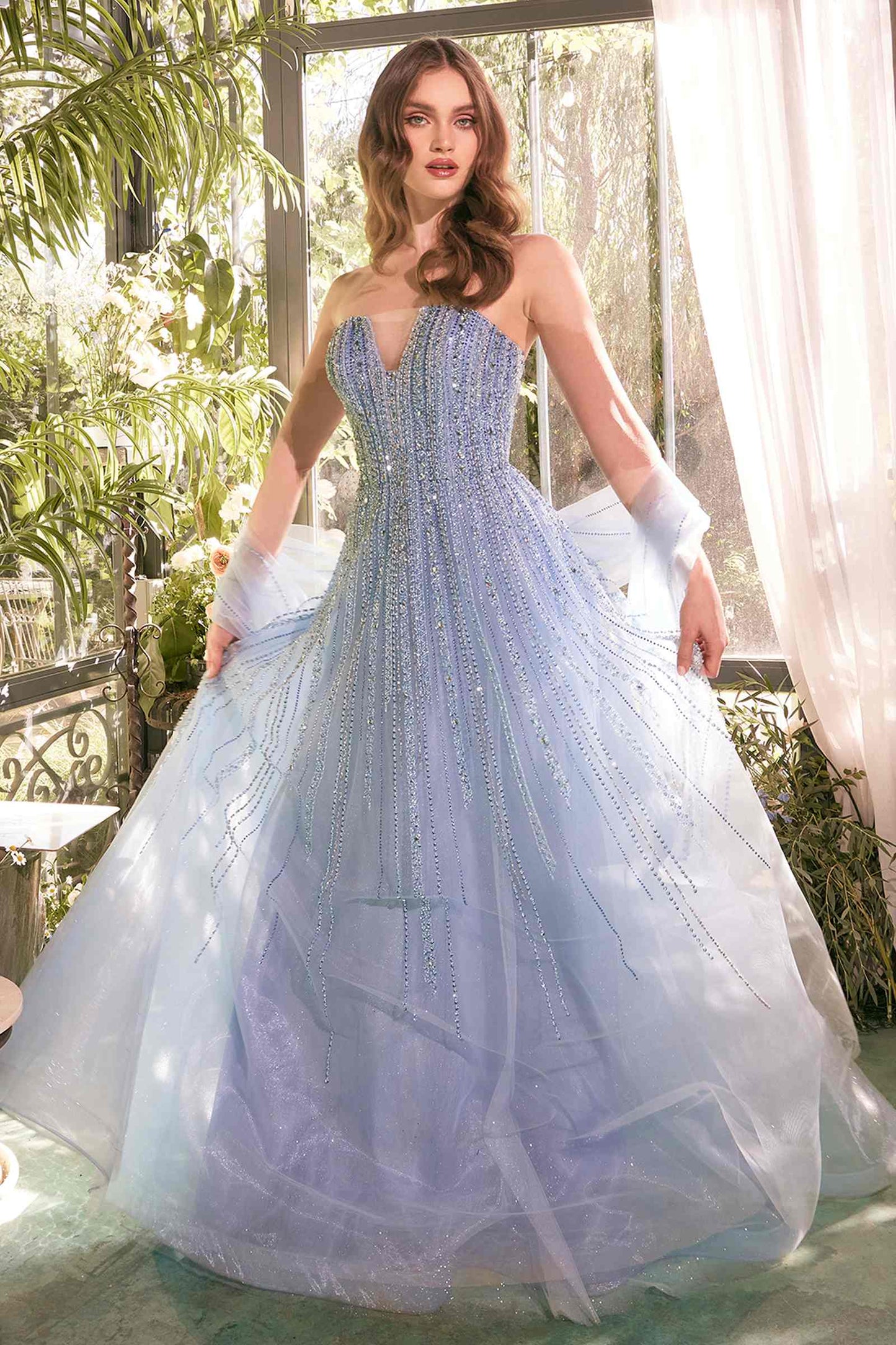 Formally Tied to You: Thread of Gold Corset Gown
