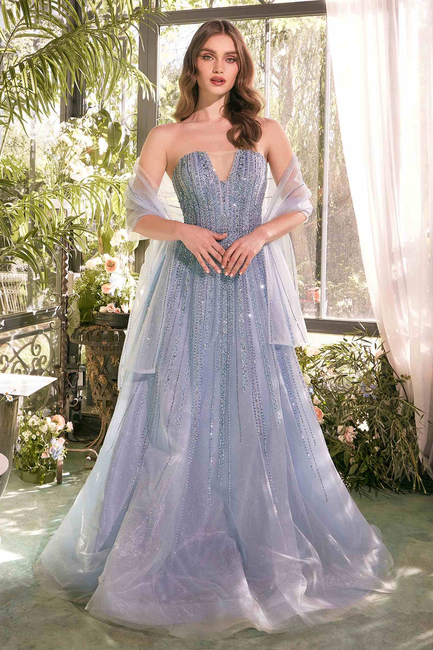 Formally Tied to You: Thread of Gold Corset Gown