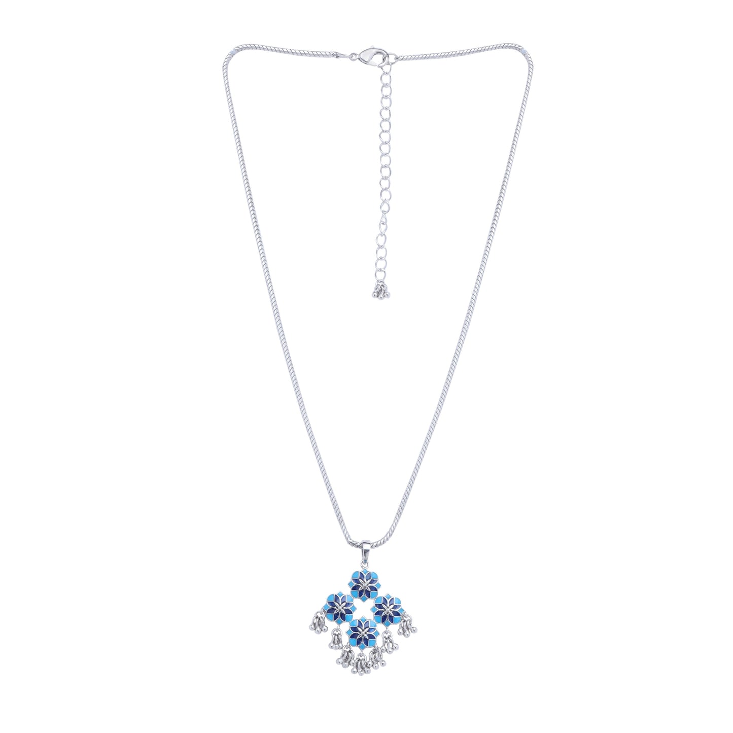 Majestic Mosaic Pendant Necklace