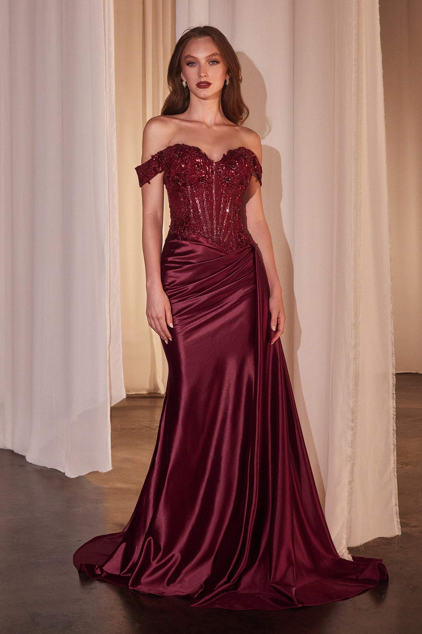 The Heart of Stone Midnight Lace Gown