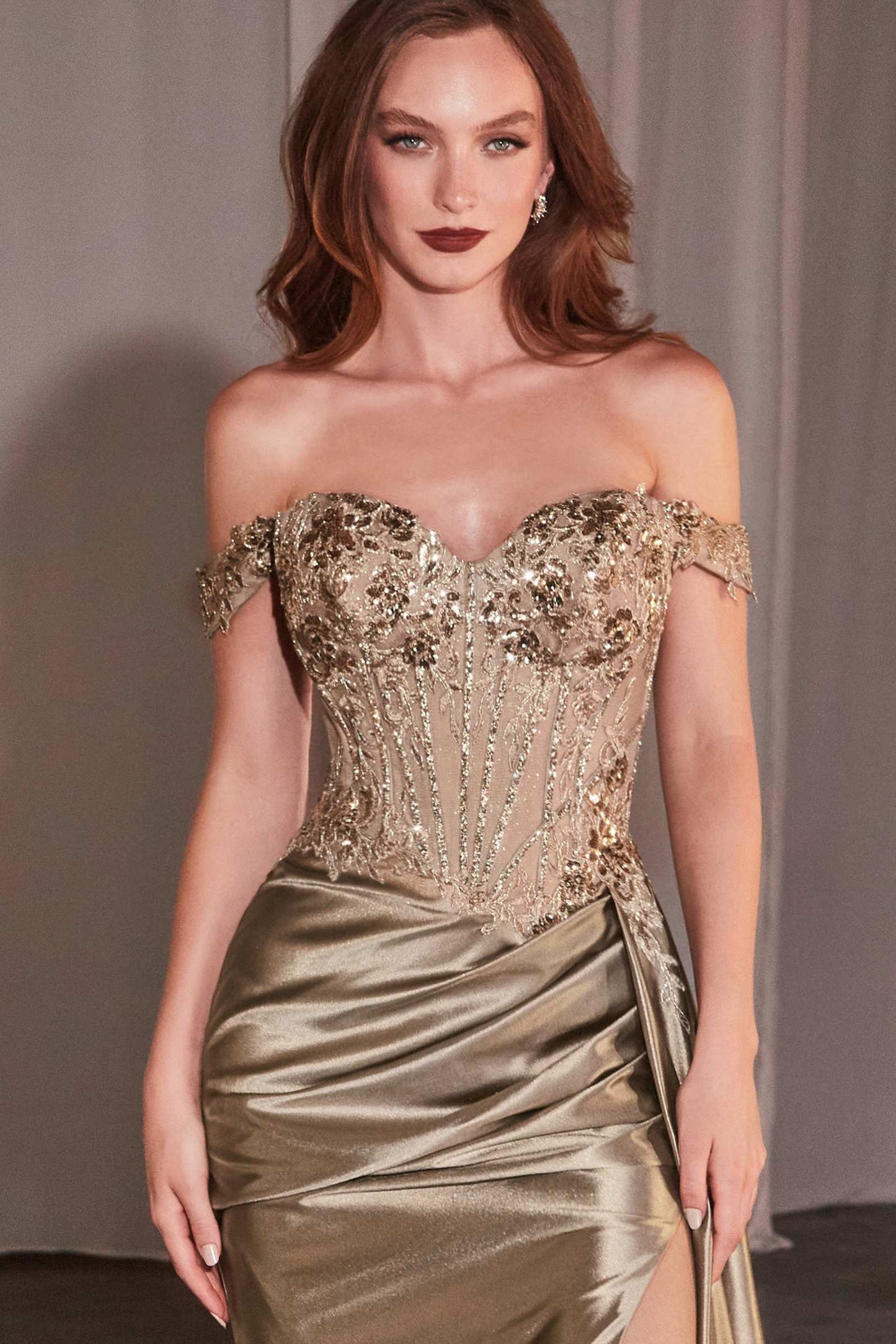 The Heart of Stone Midnight Lace Gown