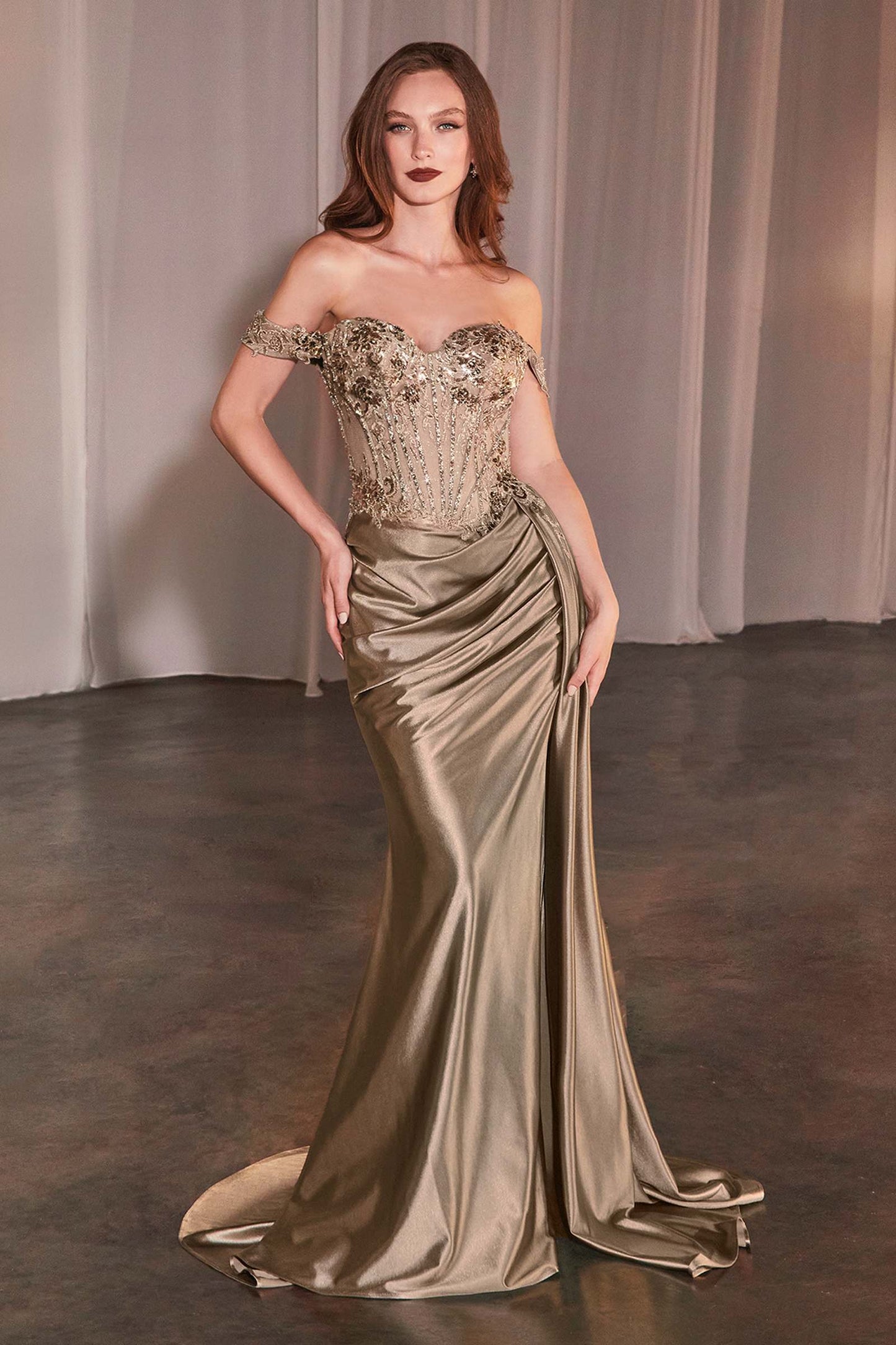 The Heart of Stone Midnight Lace Gown