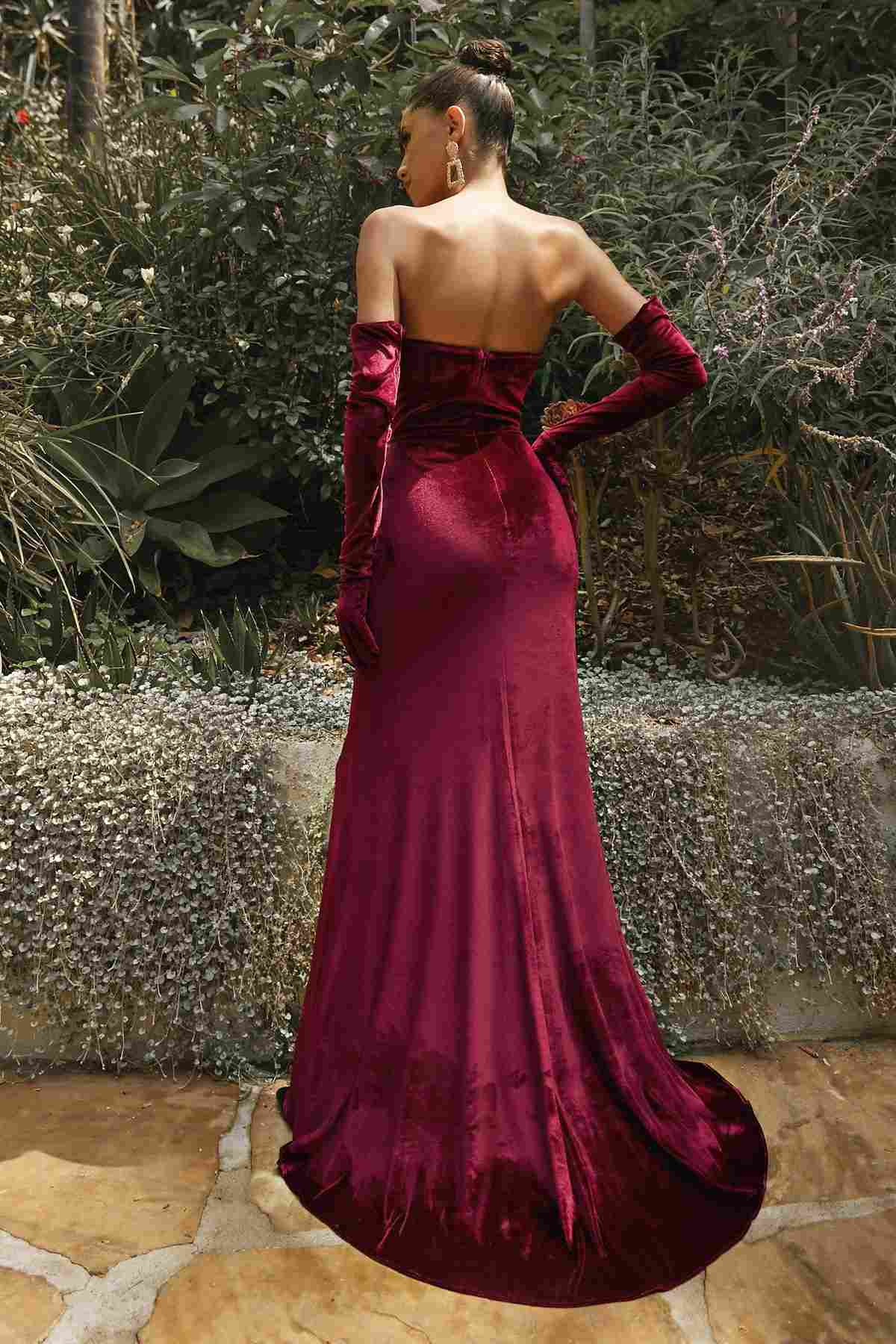 The Crimson Lament Gown