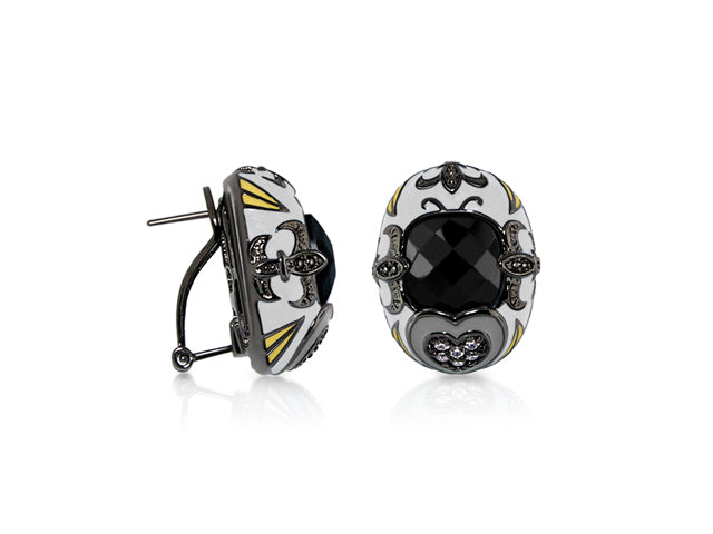 Knights of Love Clip On Earrings