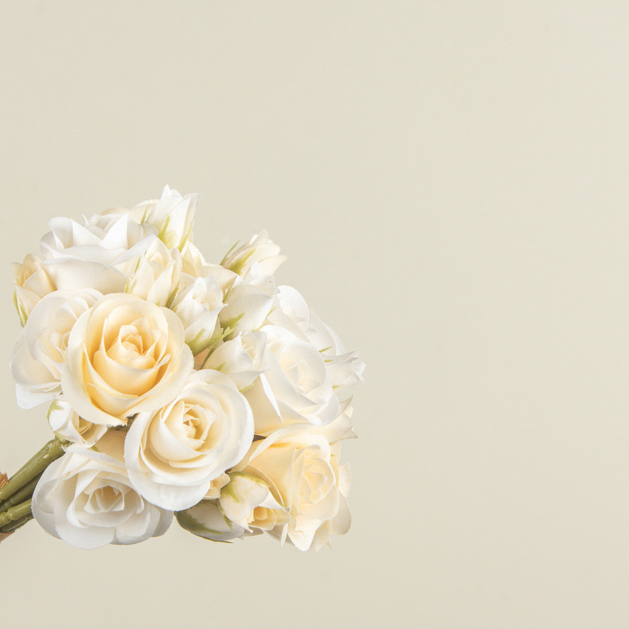 Cream Mini Rose Bundle