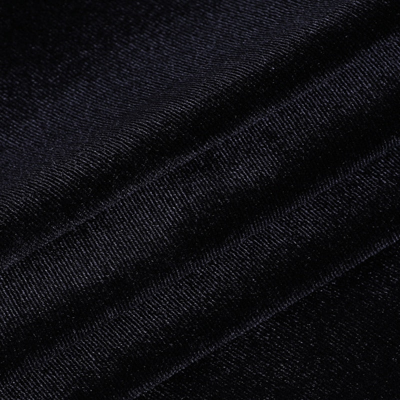 The Velvet Nocturne A-Line Mini Dress