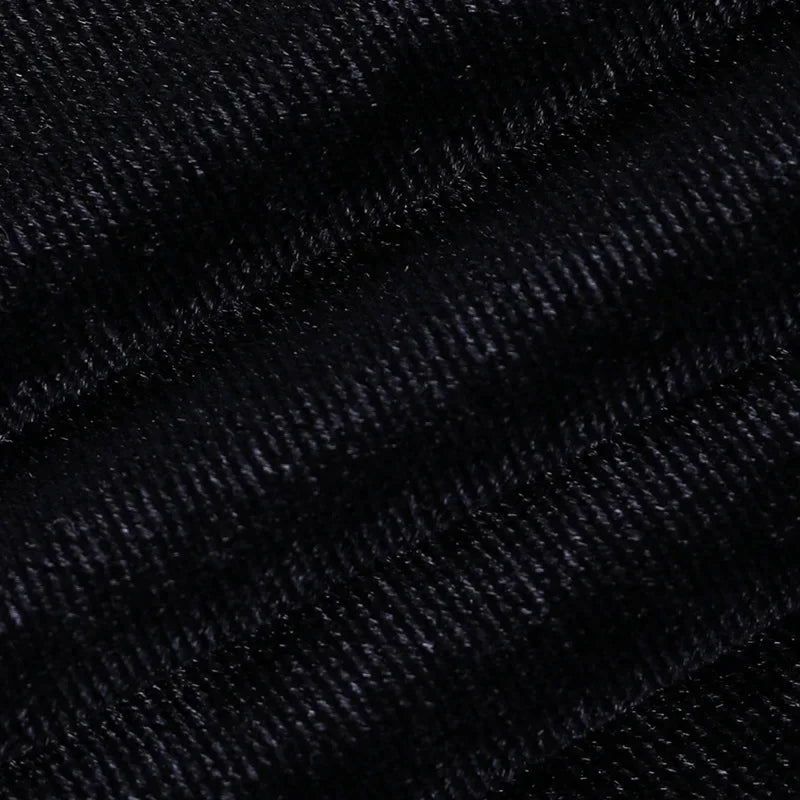 The Obsidian Cross V-Neck Mini Dress