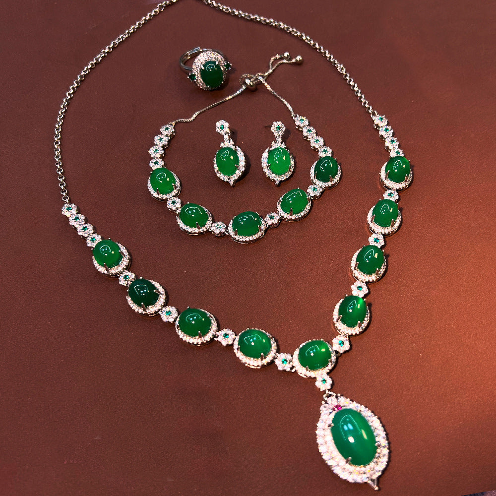 The Jewel House Sapphire Cabochon Parure