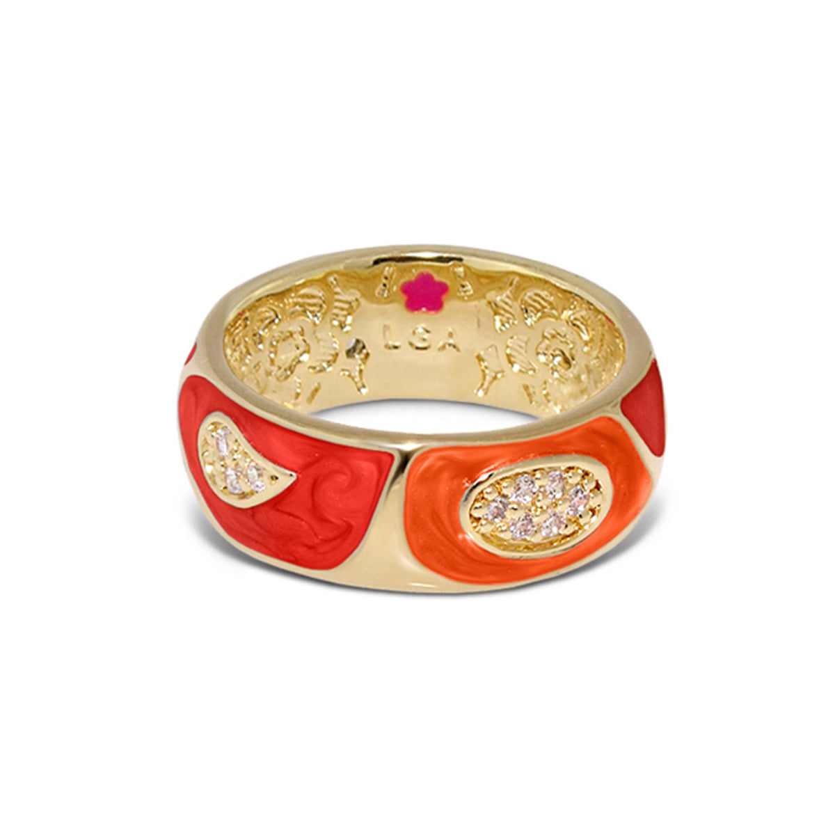 Butterfly World Band Ring