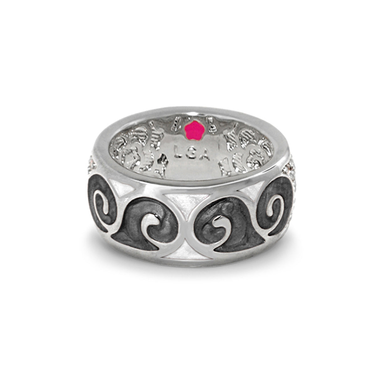 Butterfly World Band Ring