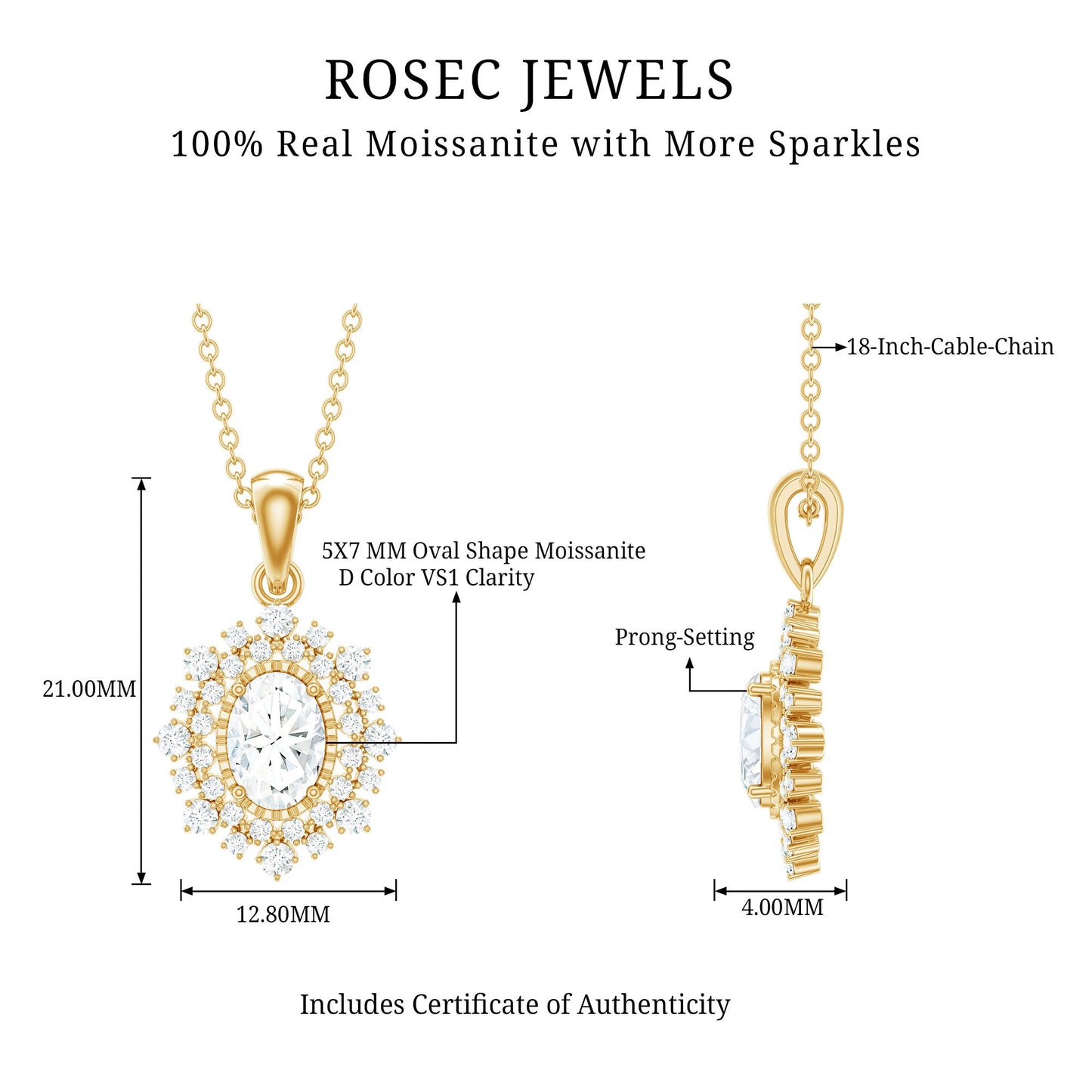 Here Comes the Halo Sun Bridal Necklace