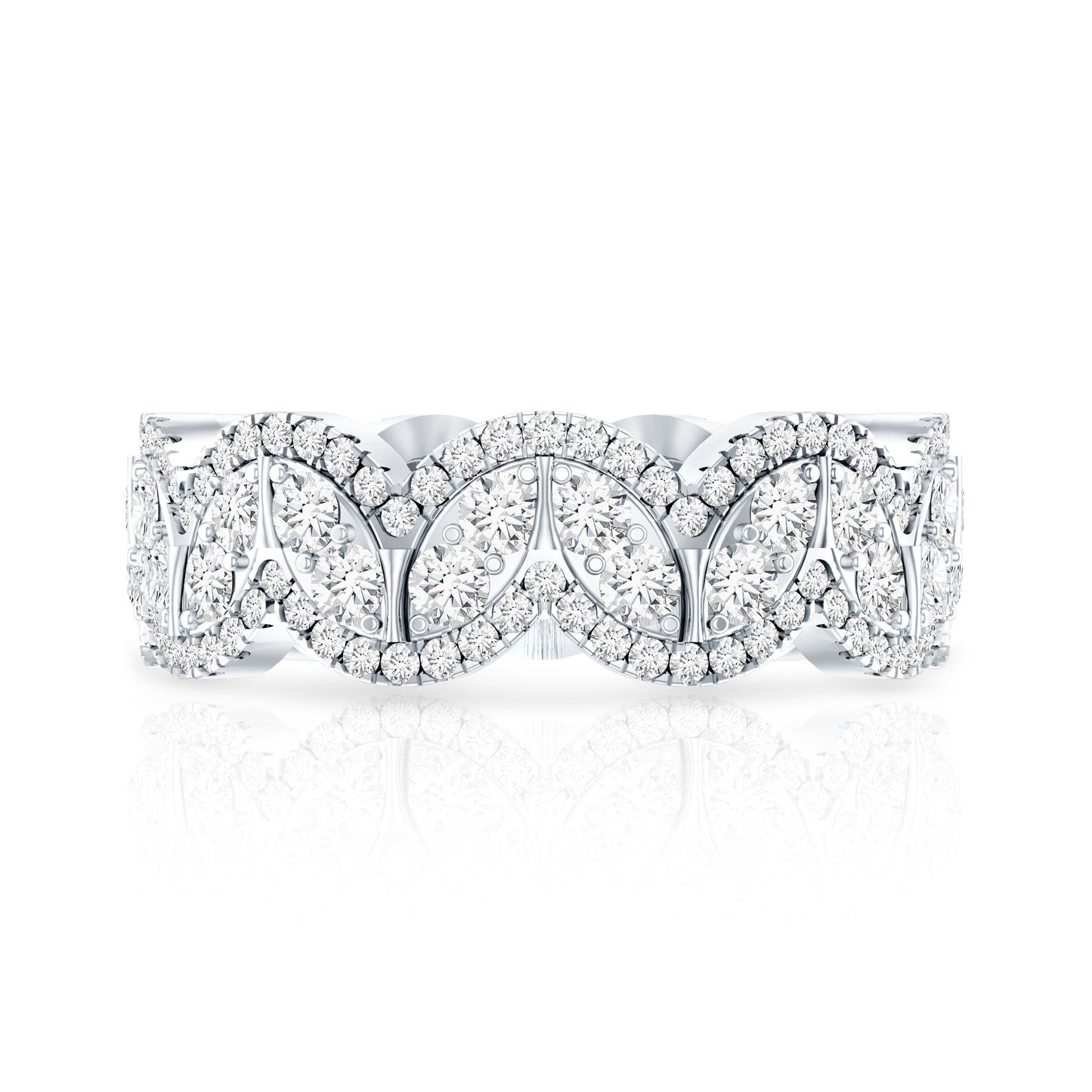 Promise of Adoration | Queen's Marquise Eternity Band