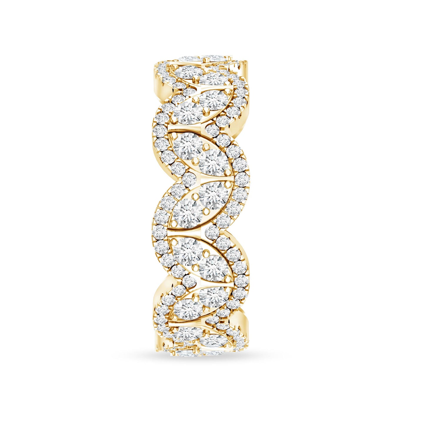 Promise of Adoration | Queen's Marquise Eternity Band