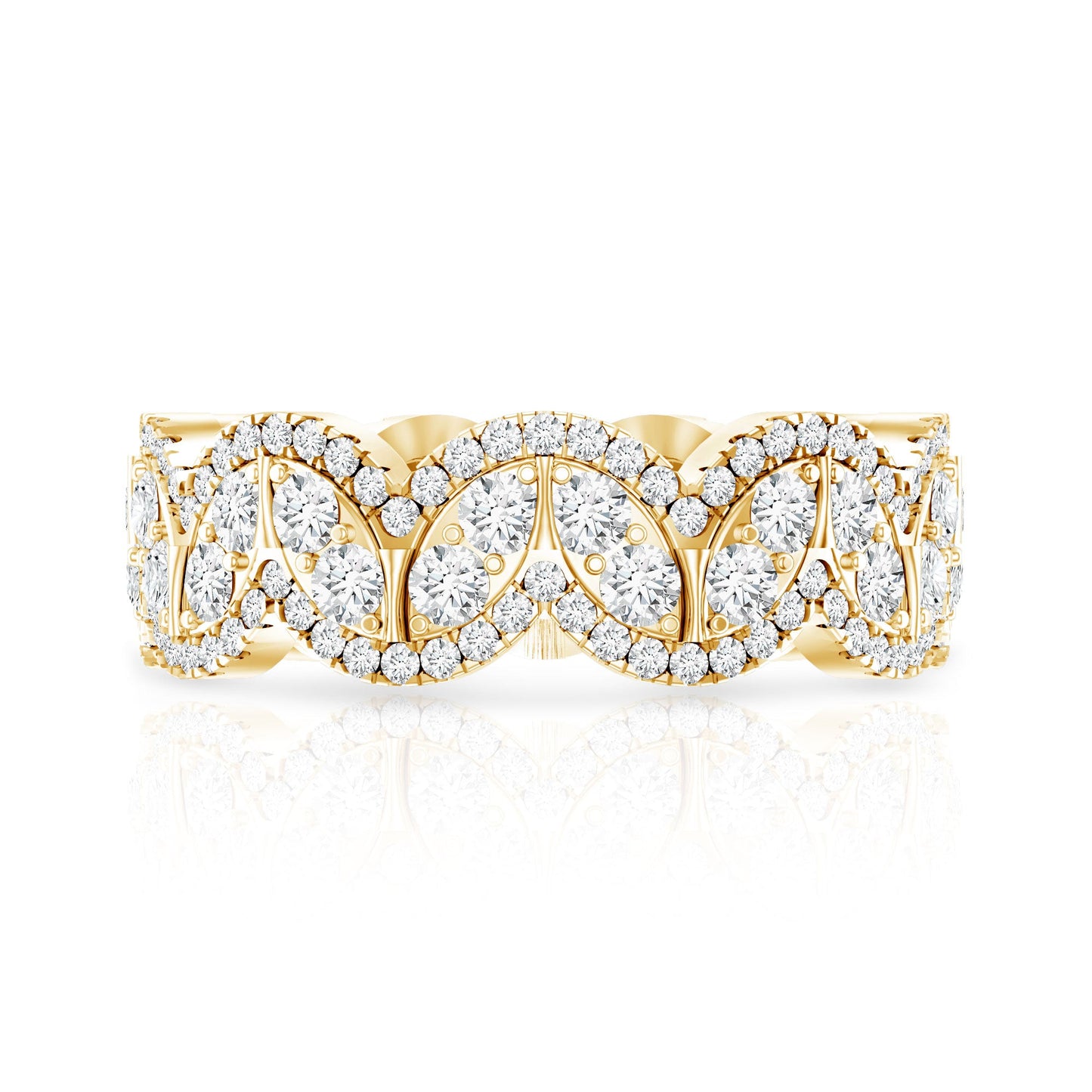 Promise of Adoration | Queen's Marquise Eternity Band