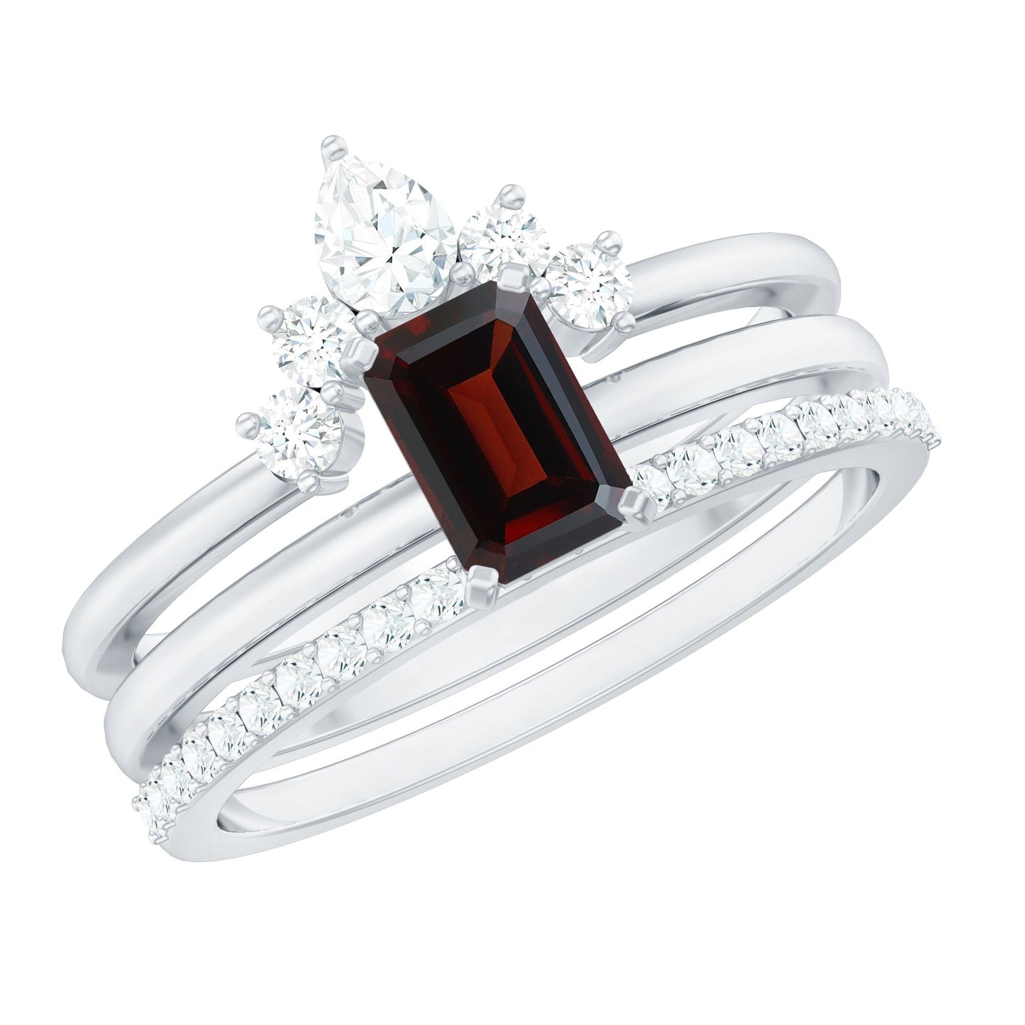 The Elizabethan Common Prayer Vow Ring Set