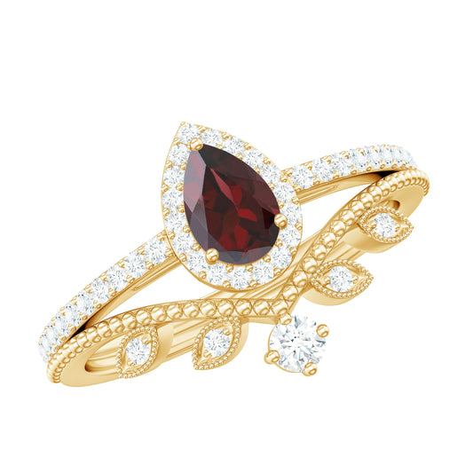 The Arthurian Emblem Of A Love Story Bridal Ring Set