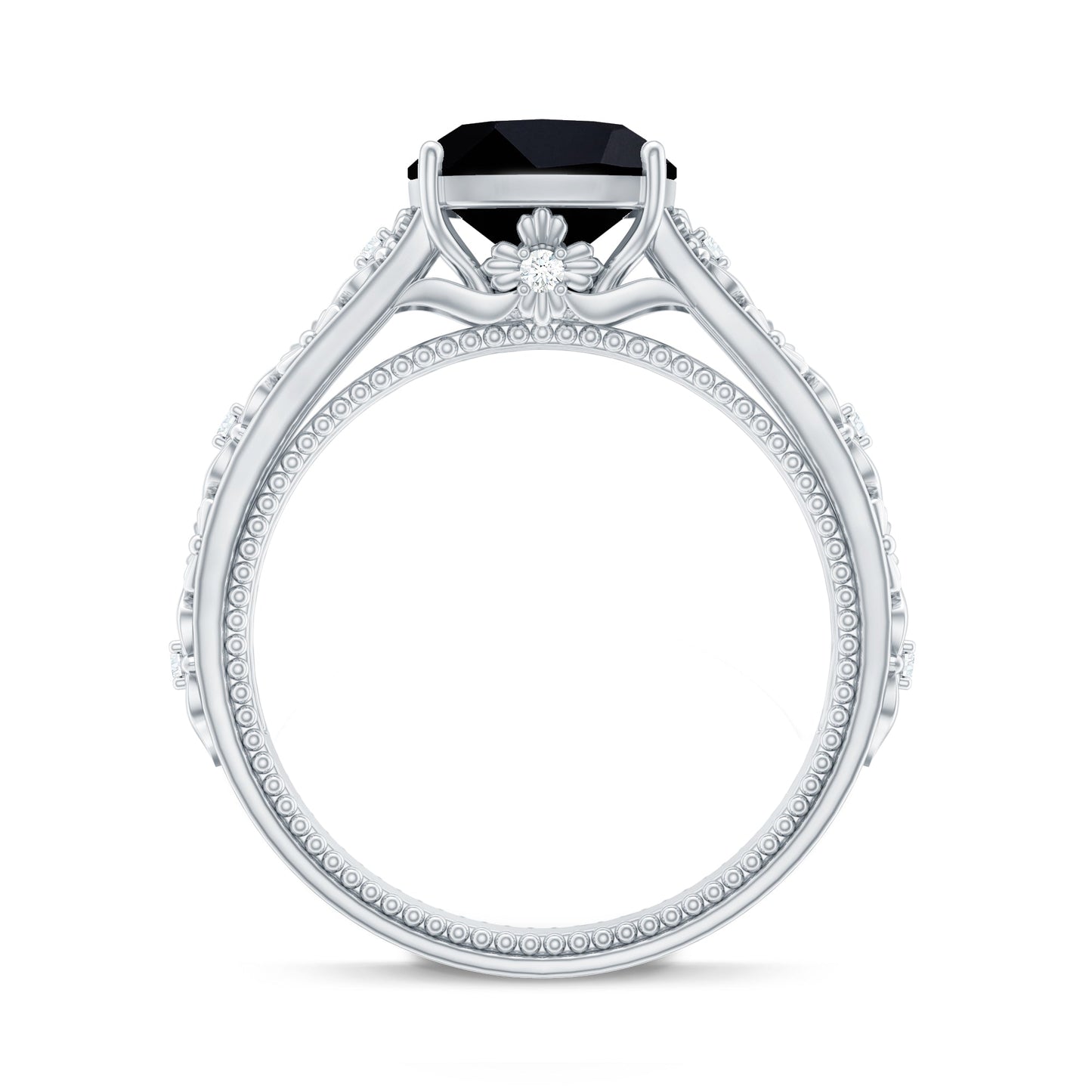 The Gemstone of Absolute Obsession: Crazy in Love Black Spinel Diamond Ring