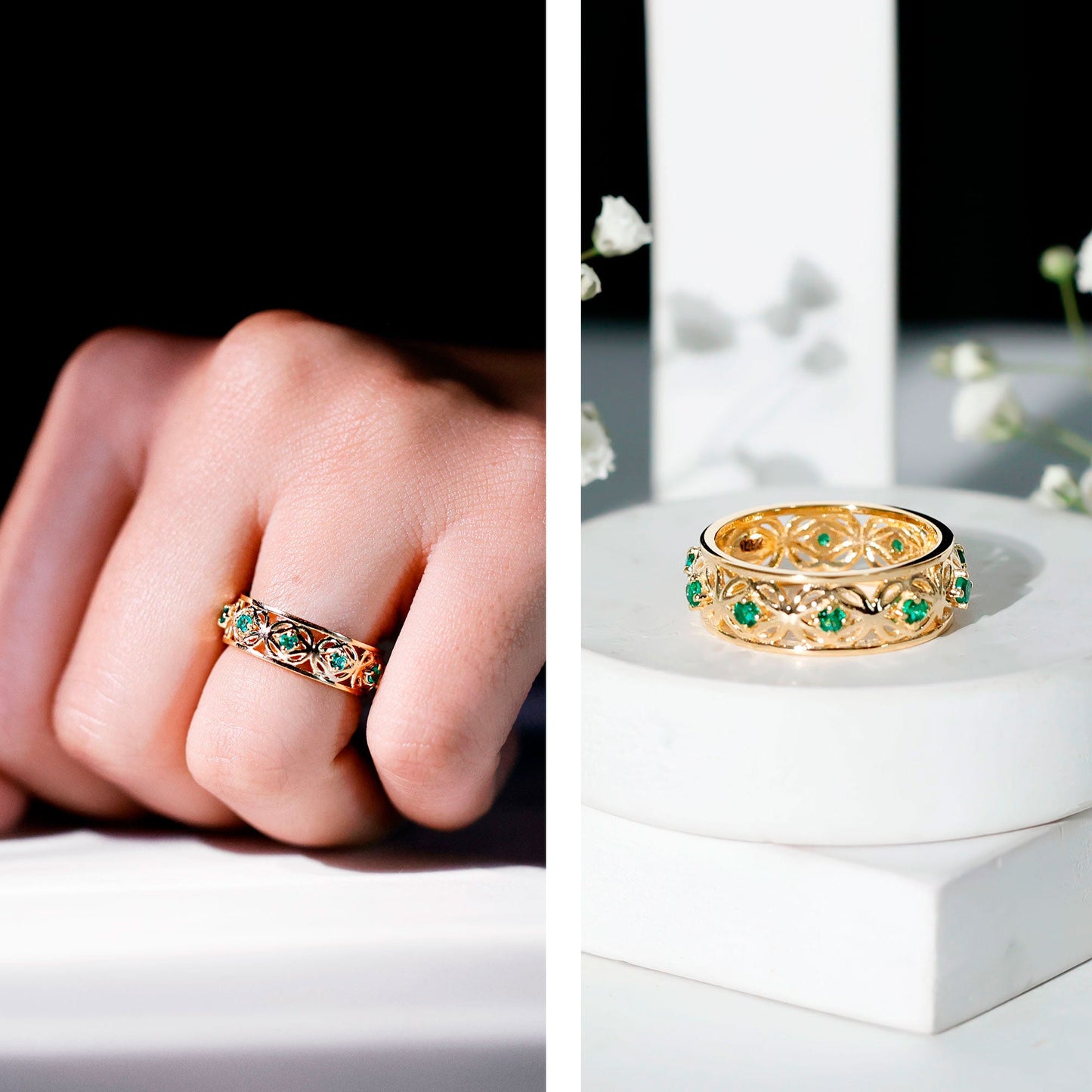 The Queen's Emerald Promise Band