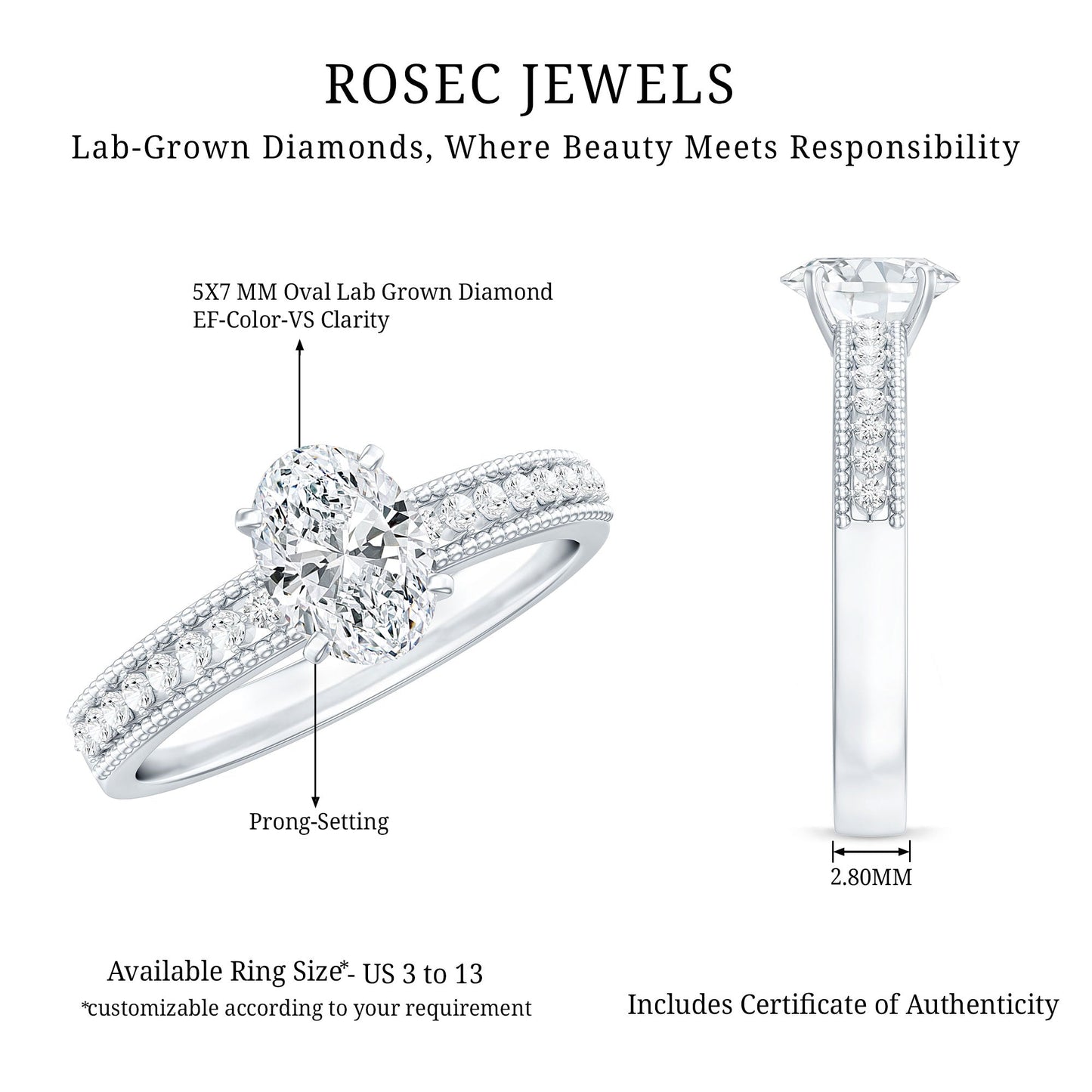 The Windsor Castle Vintage Diamond Ring