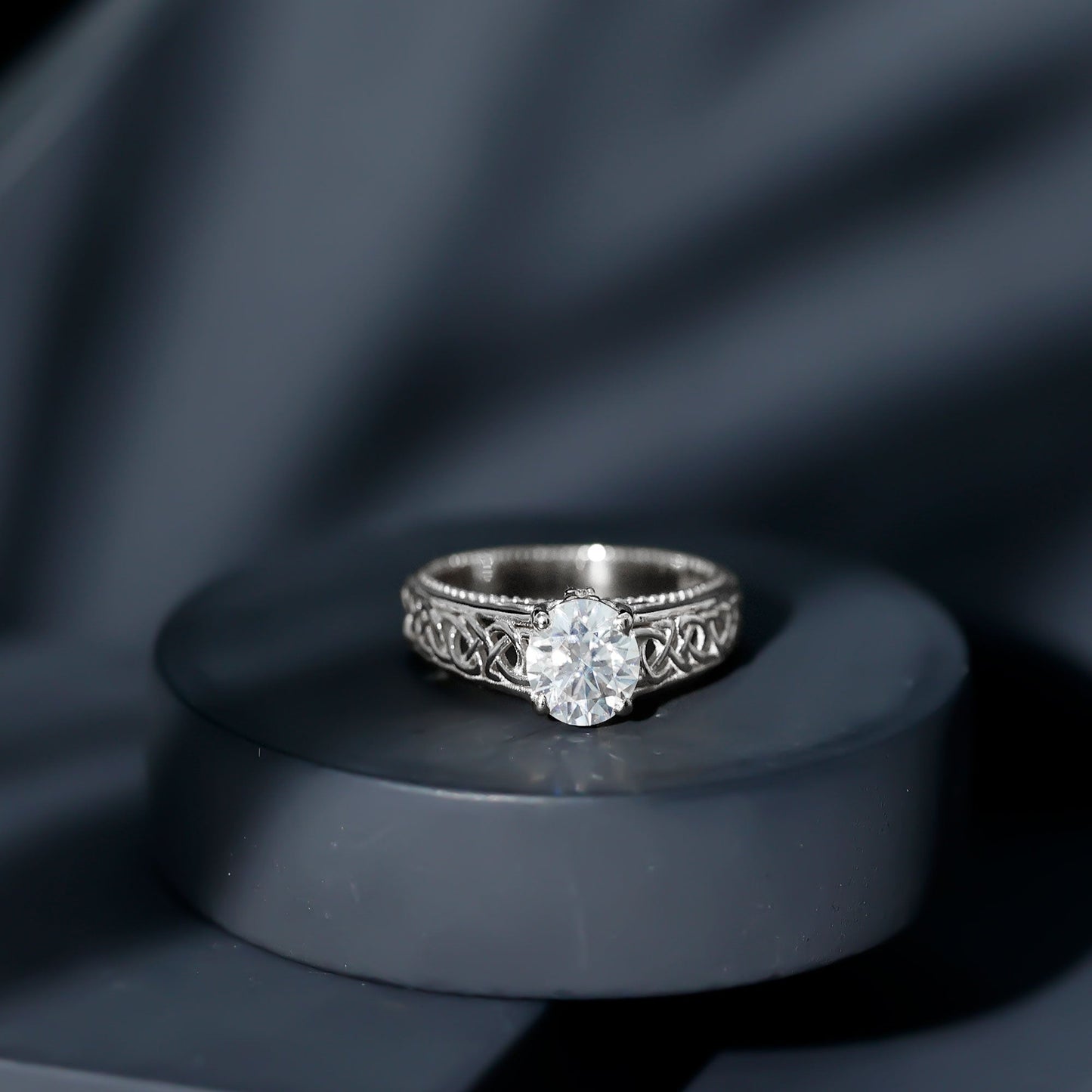 The Tudor Blossom Covenant Ring