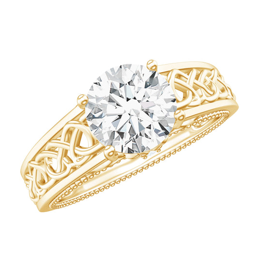 The Tudor Blossom Covenant Ring