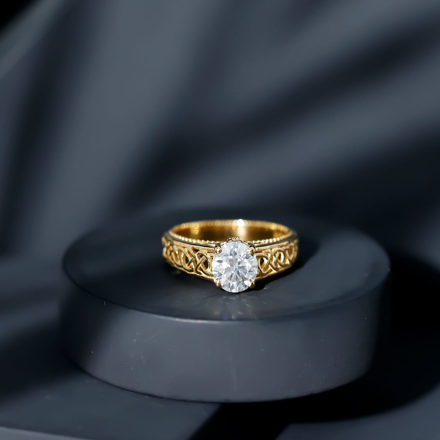 The Tudor Blossom Covenant Ring