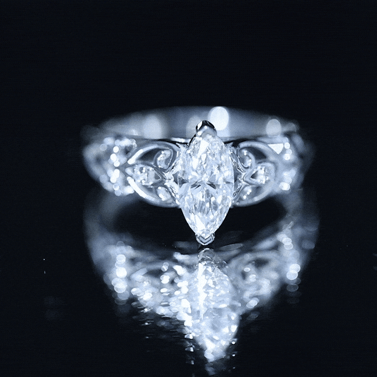 The Lady Elizabeth Marquise Lab-Grown Diamond Ring