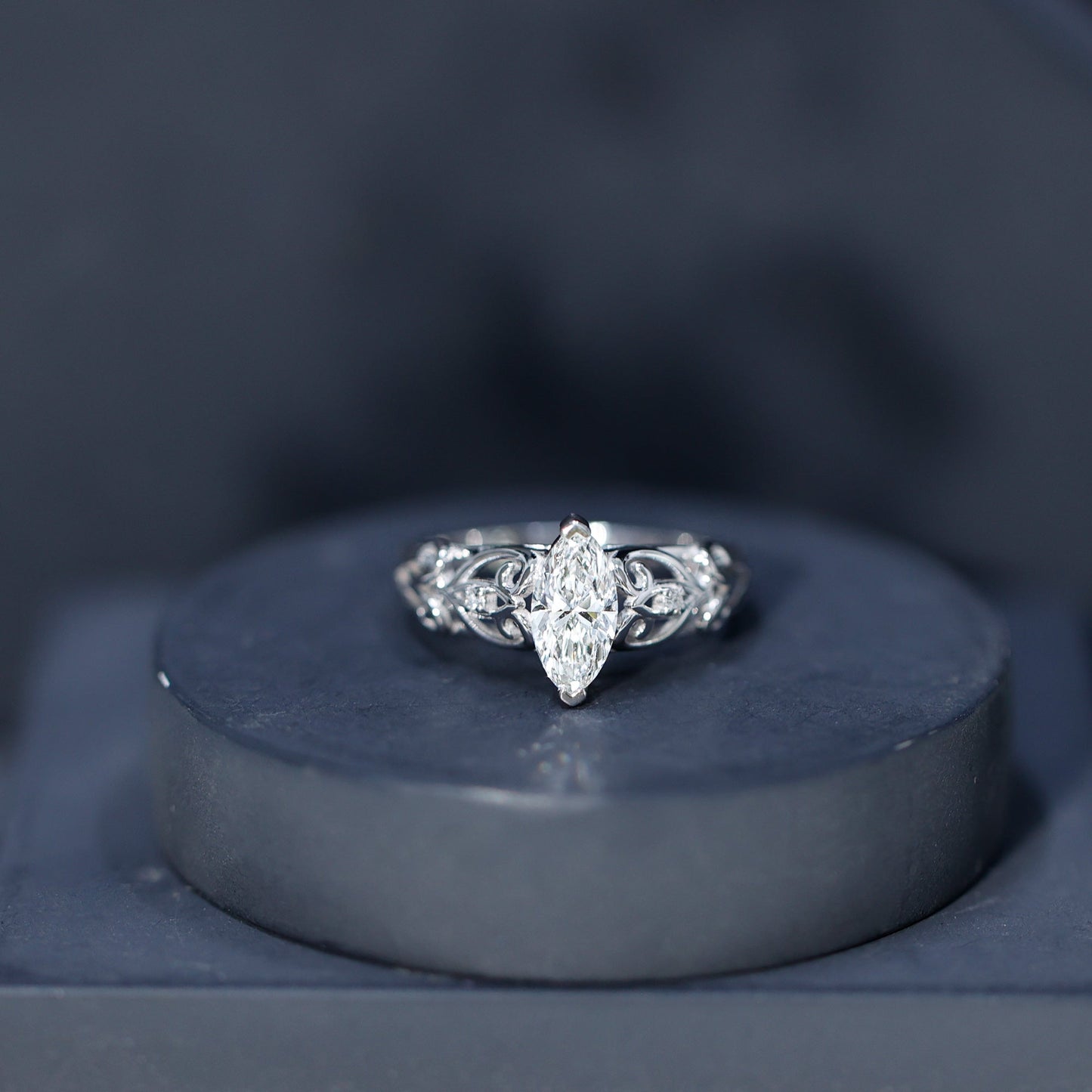 The Lady Elizabeth Marquise Lab-Grown Diamond Ring