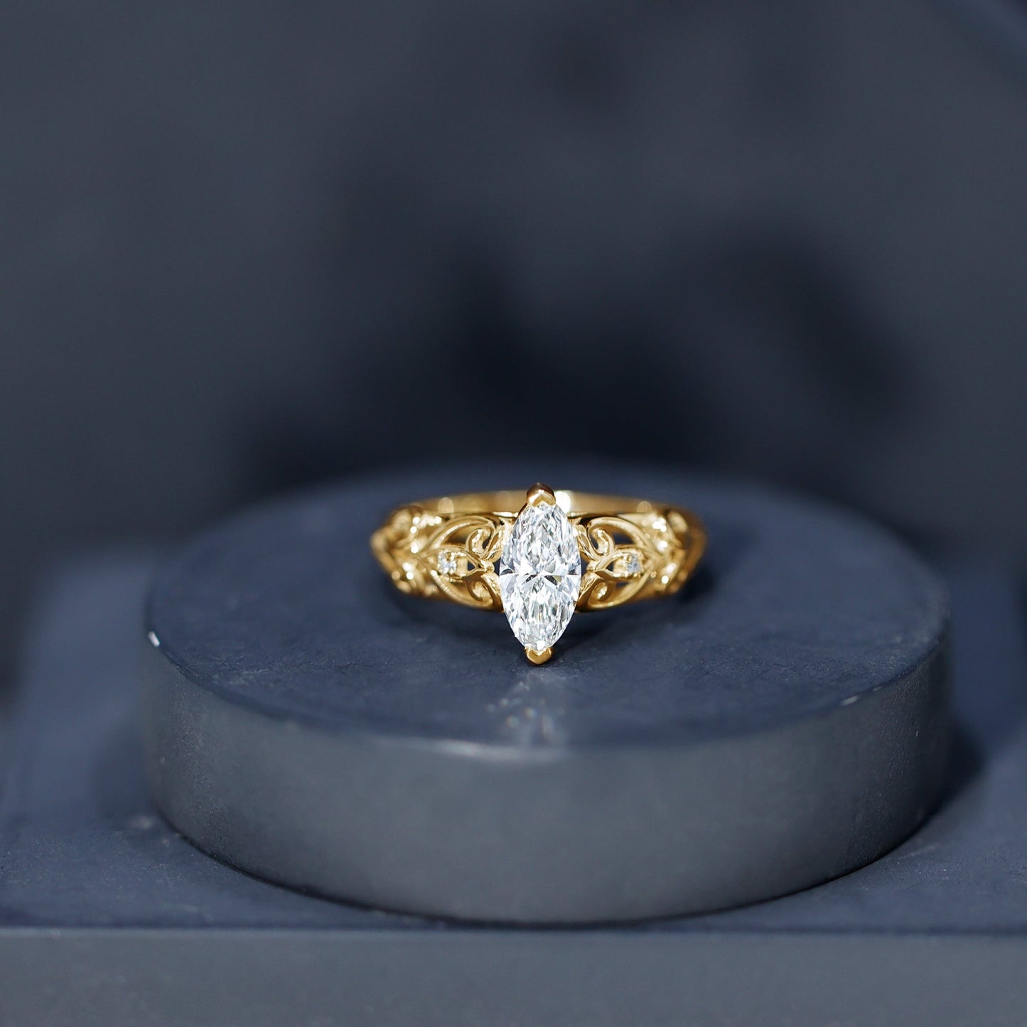 The Lady Elizabeth Marquise Lab-Grown Diamond Ring