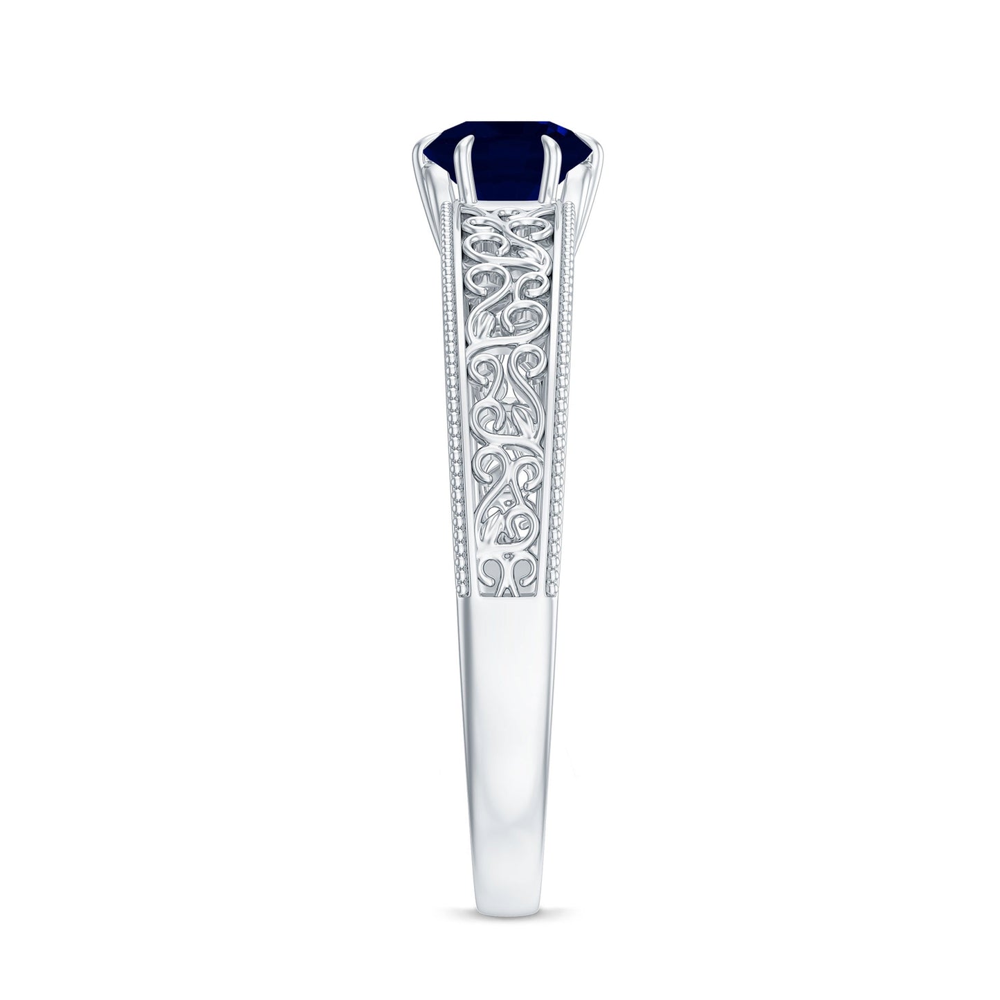 I Have Loved You For A Thousand Years: Sapphire True-Love Token Ring