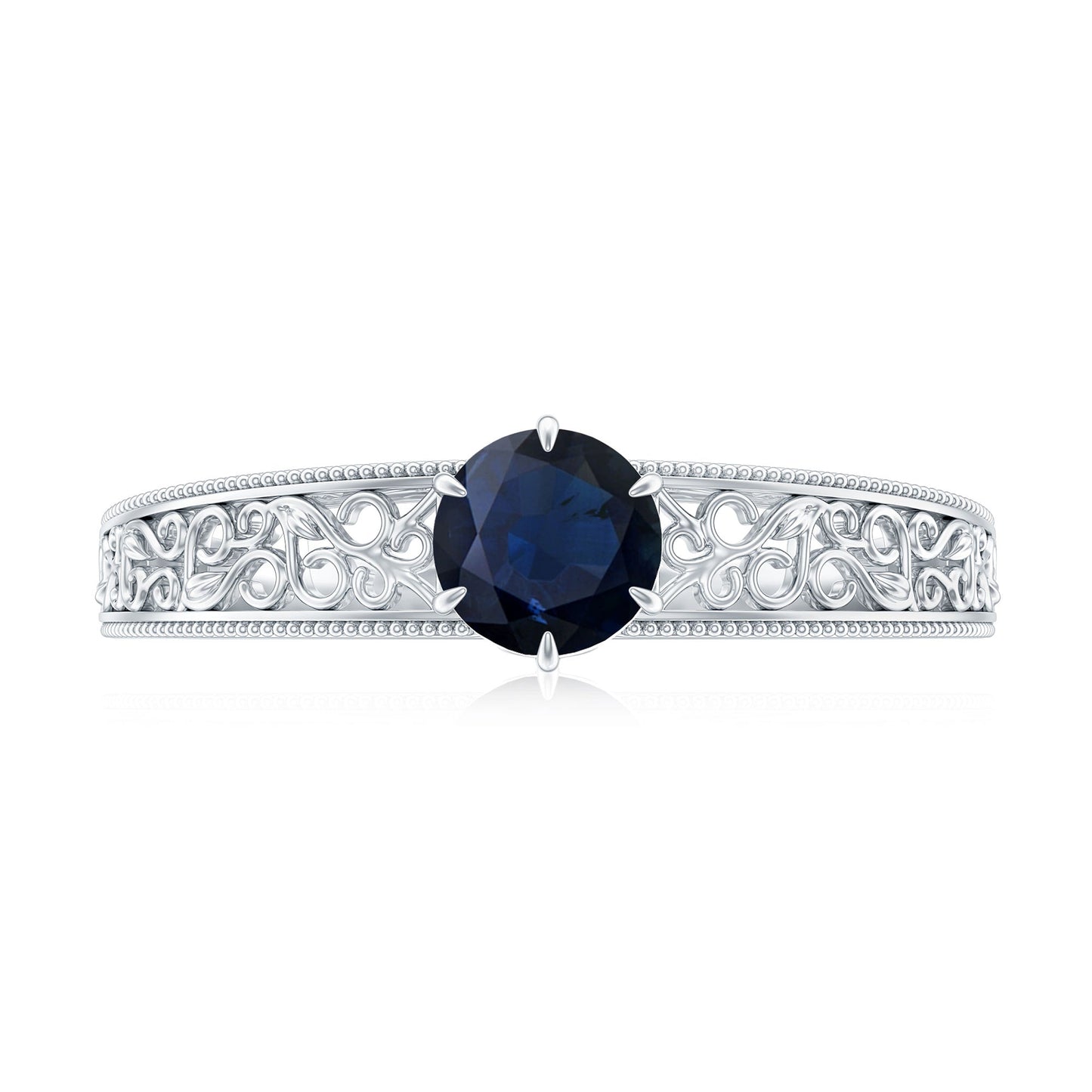 I Have Loved You For A Thousand Years: Sapphire True-Love Token Ring