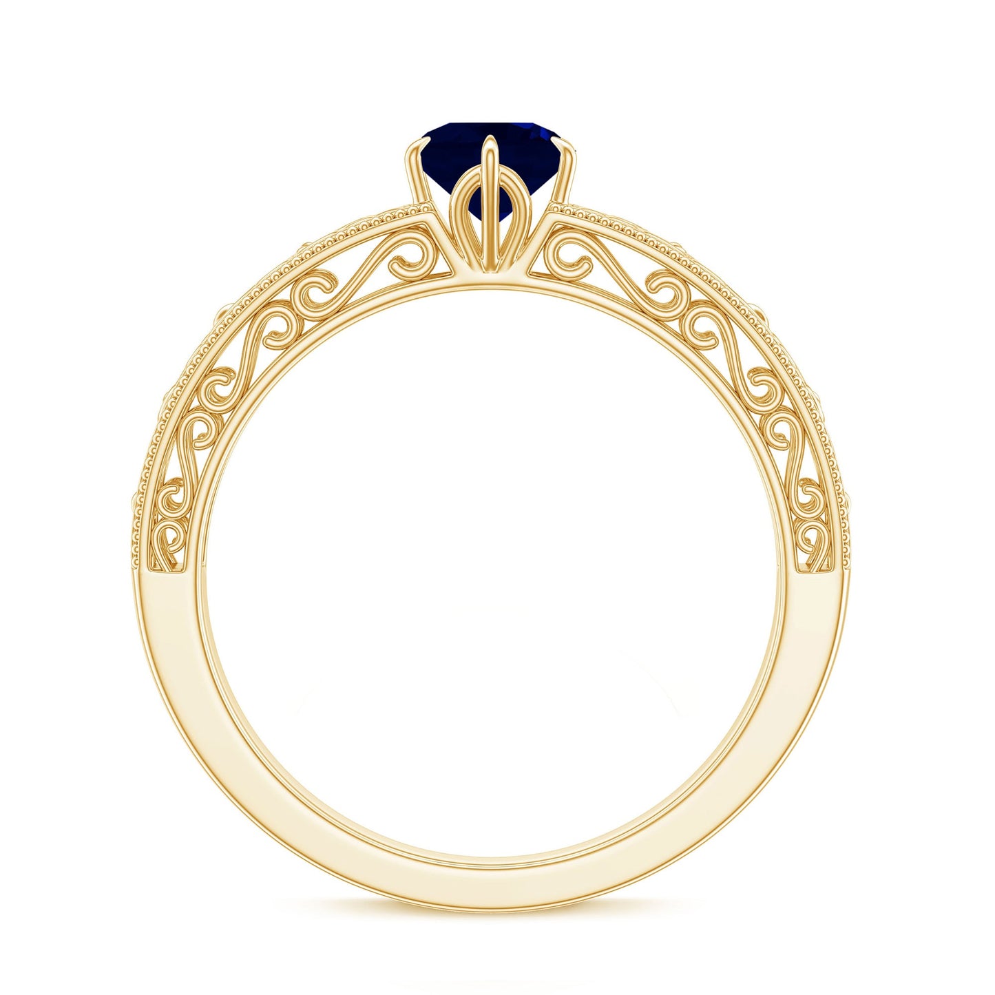 I Have Loved You For A Thousand Years: Sapphire True-Love Token Ring