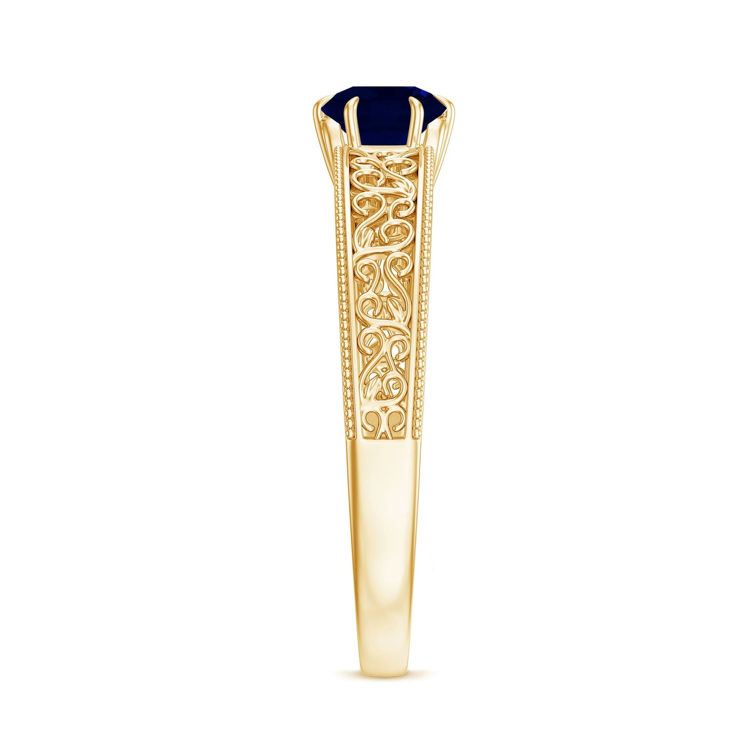 I Have Loved You For A Thousand Years: Sapphire True-Love Token Ring