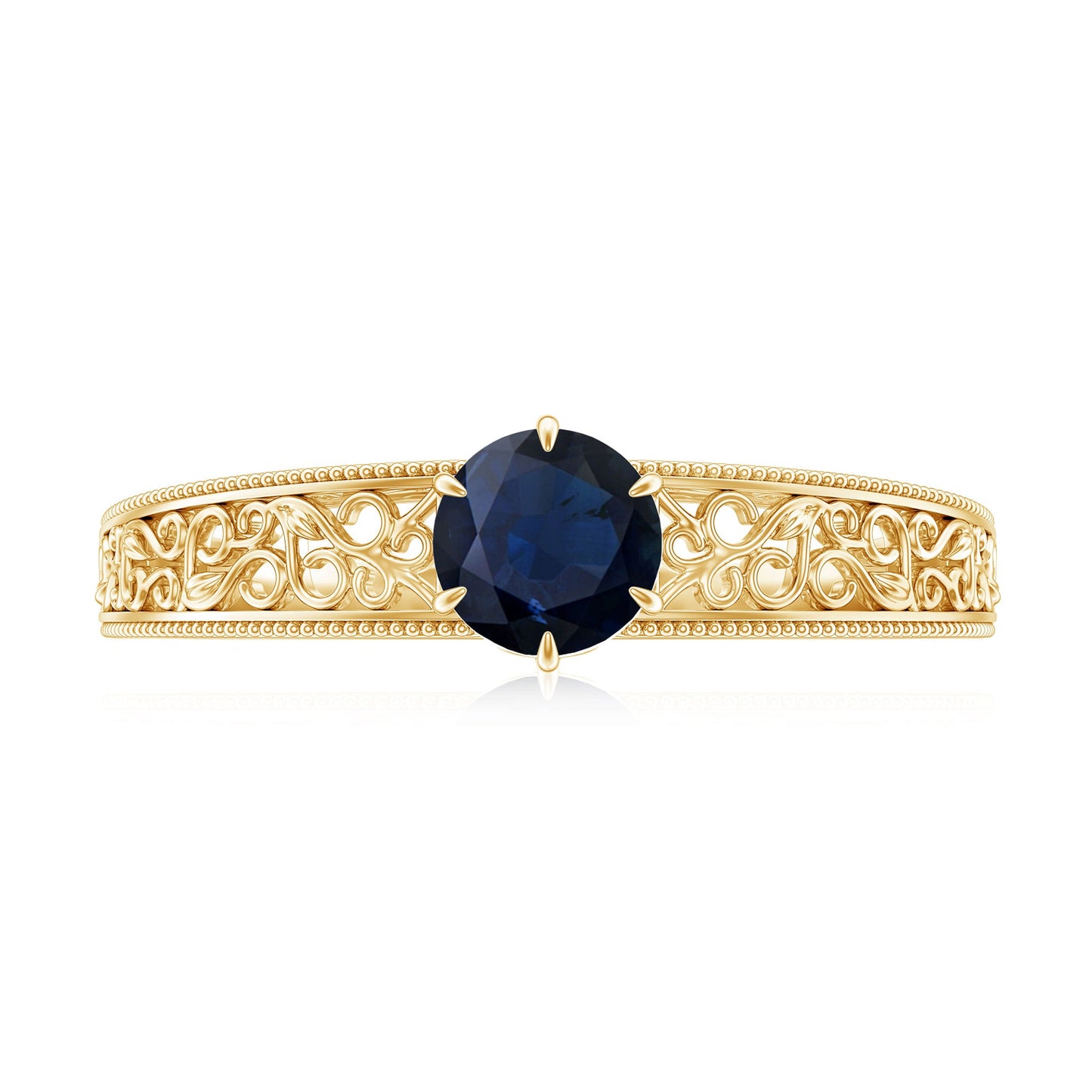 I Have Loved You For A Thousand Years: Sapphire True-Love Token Ring