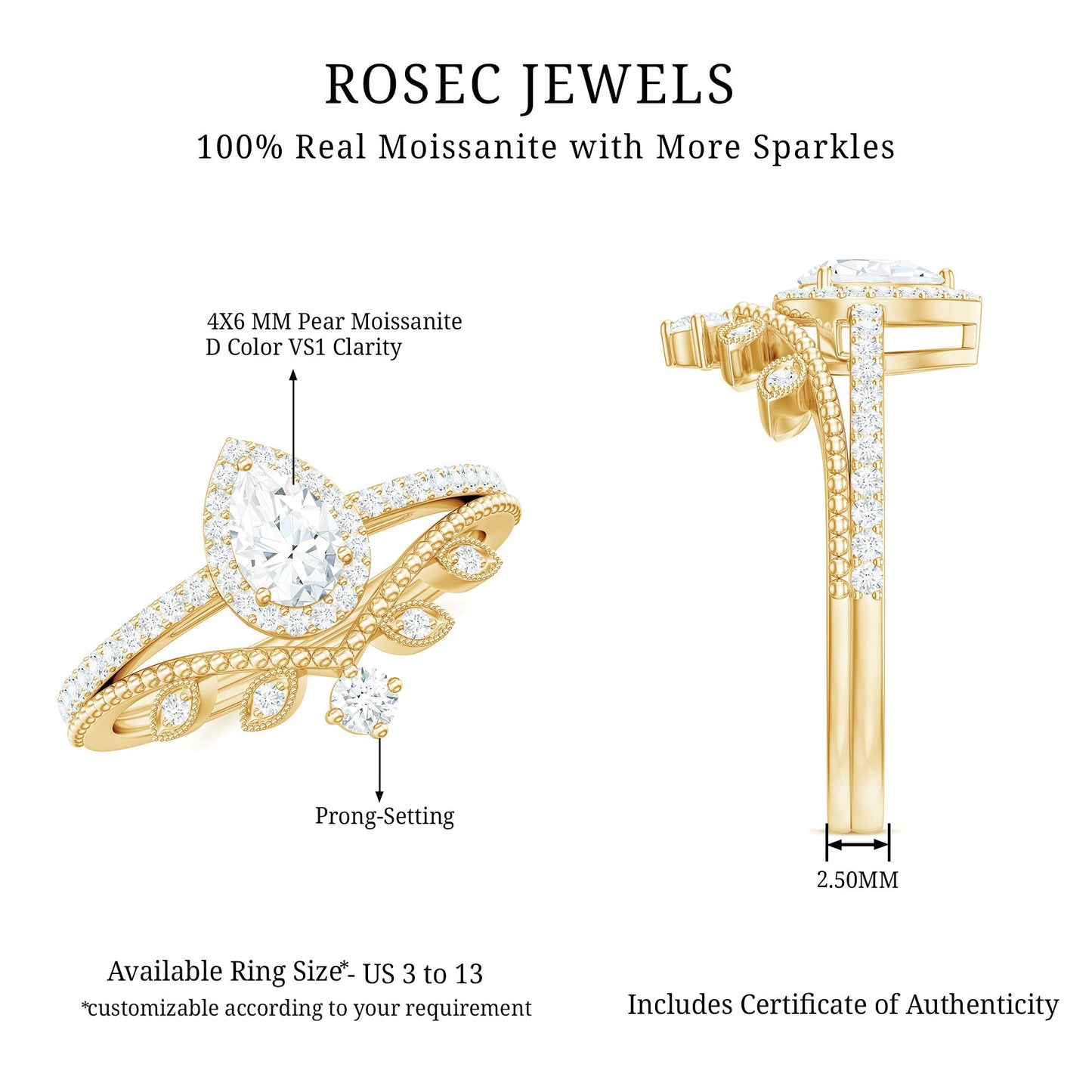 You Should See Me In A Crown | Fortress for Eternity Ring Set