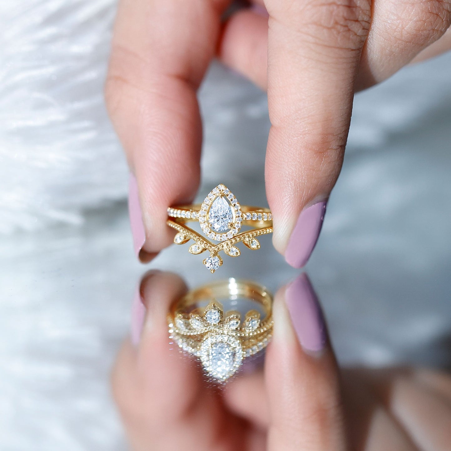 You Should See Me In A Crown | Fortress for Eternity Ring Set