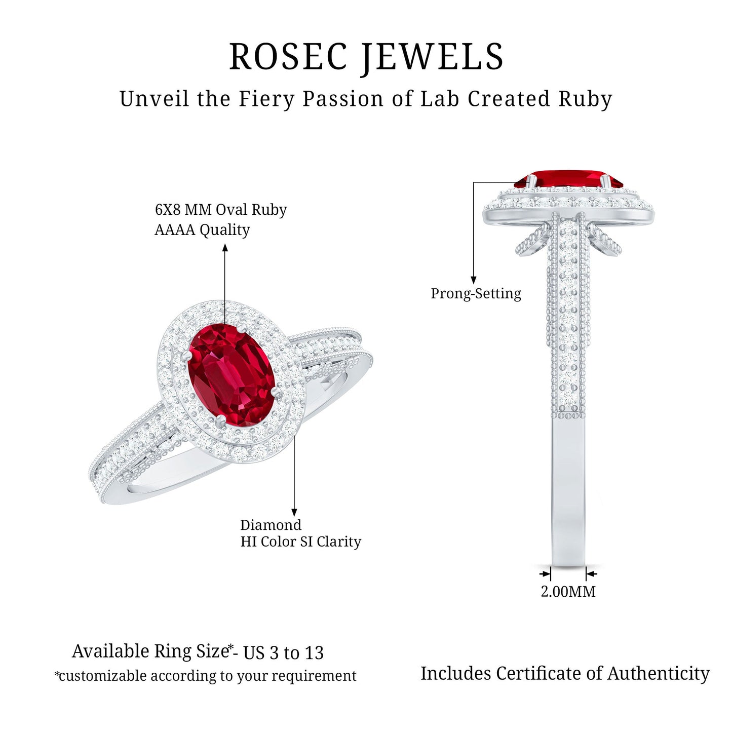 The Heart of Royalty Diamond Engagement Ring