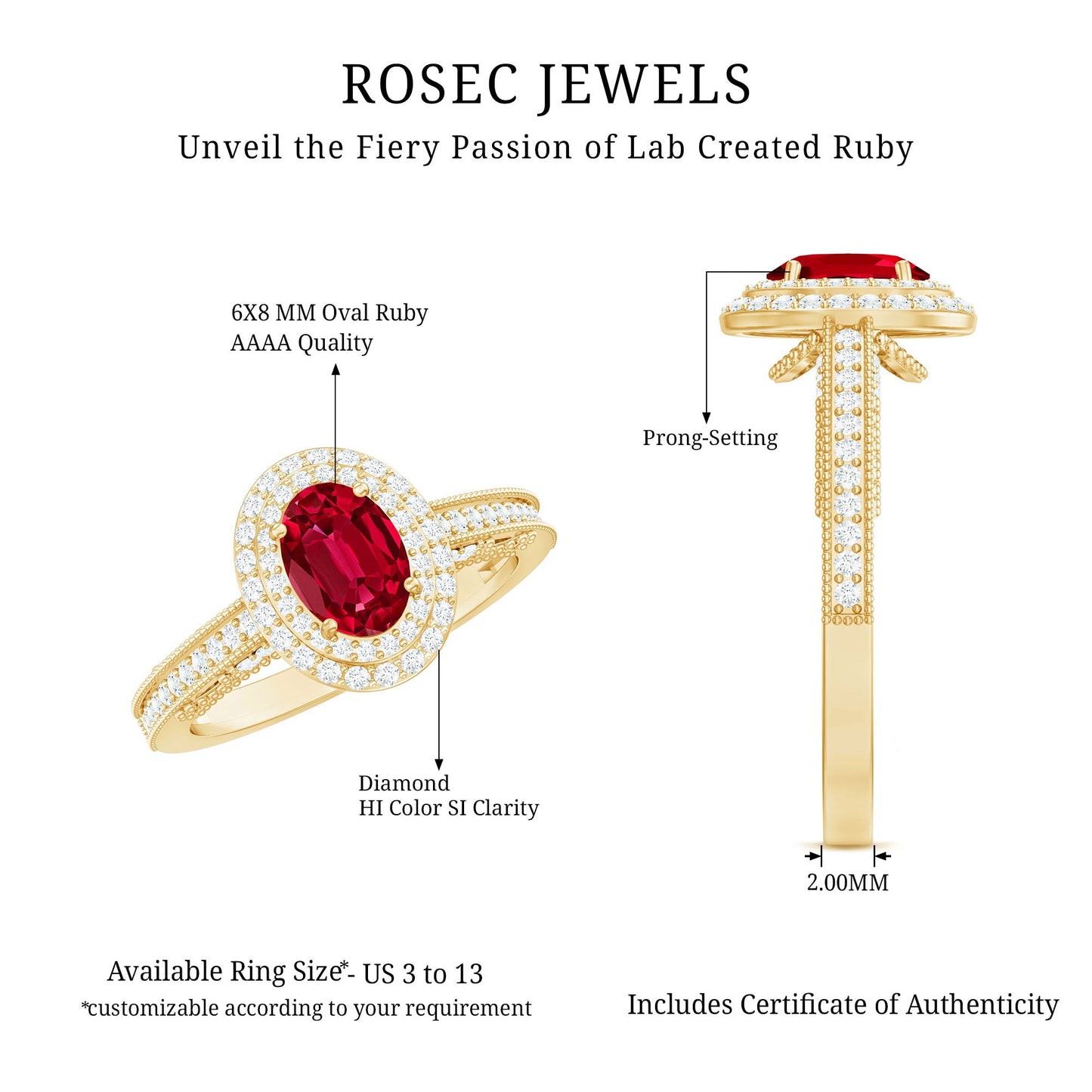 The Heart of Royalty Diamond Engagement Ring