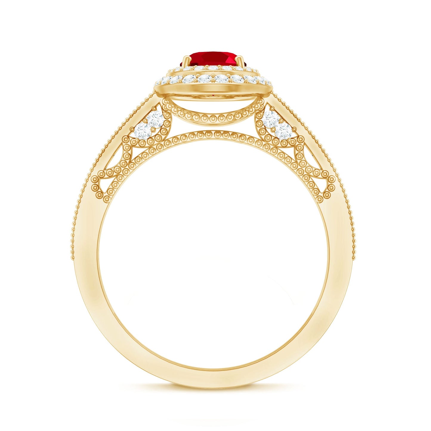 The Heart of Royalty Diamond Engagement Ring