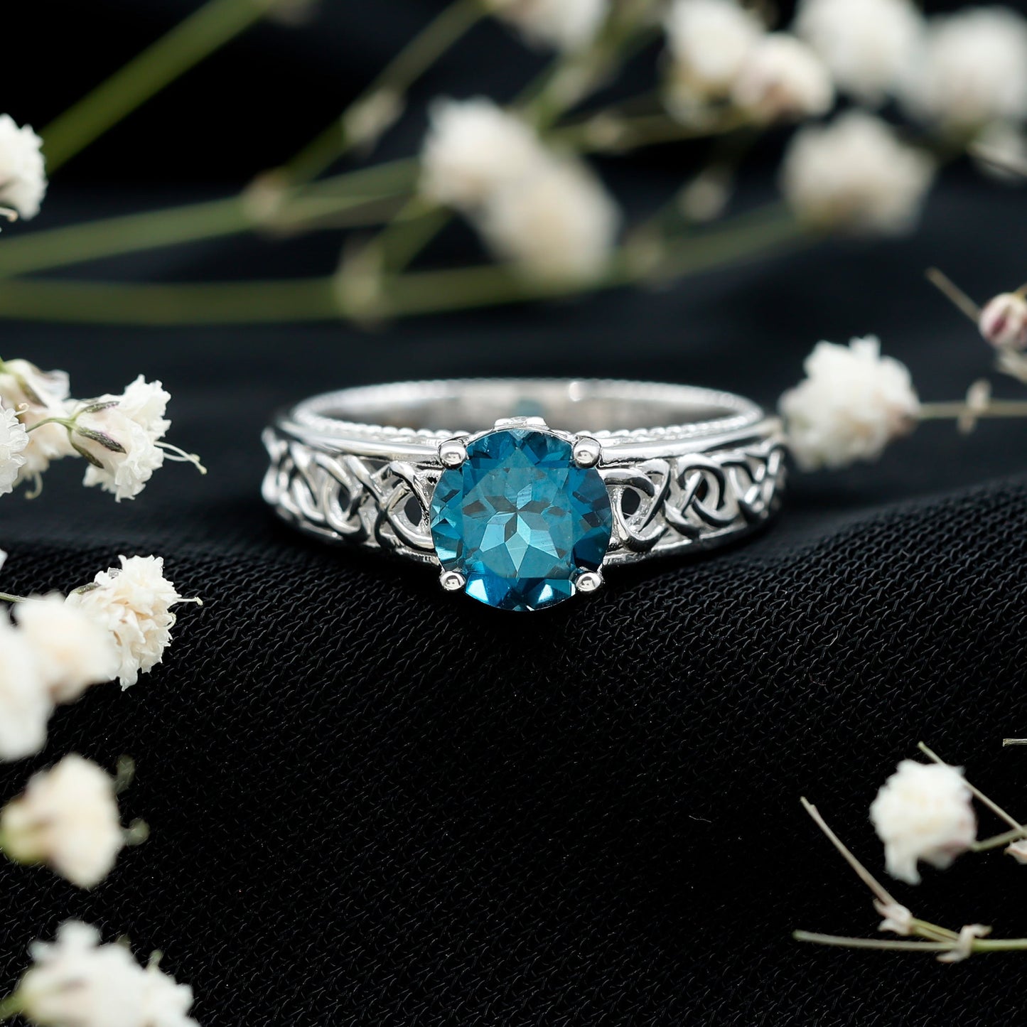 I Will Follow You Into The Dark: Tudor Blossom Covenant Ring