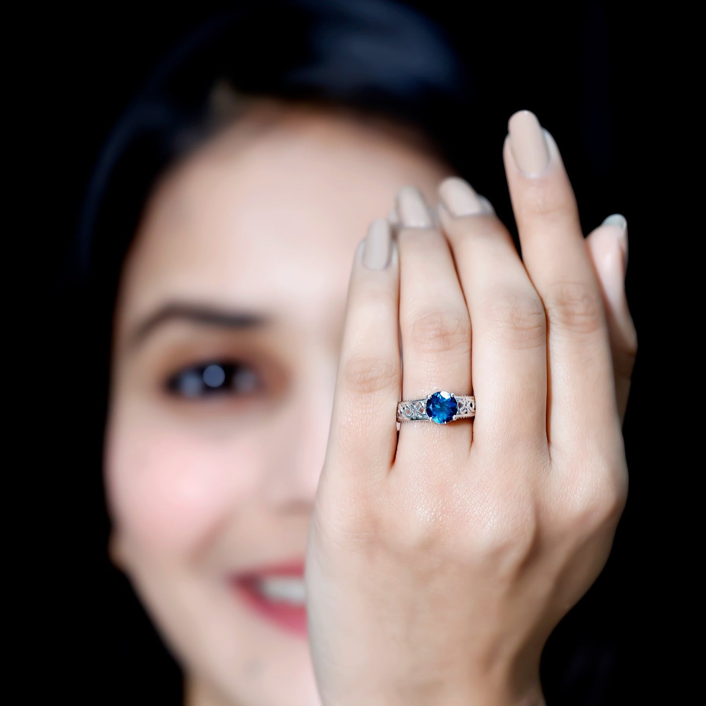 I Will Follow You Into The Dark: Tudor Blossom Covenant Ring