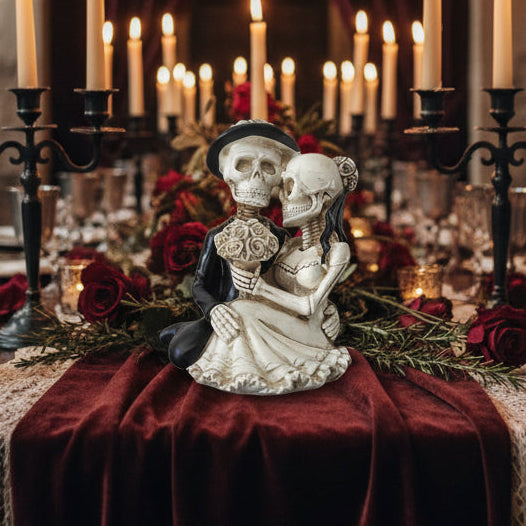 The Tudor Memento Mori Skull Figurine