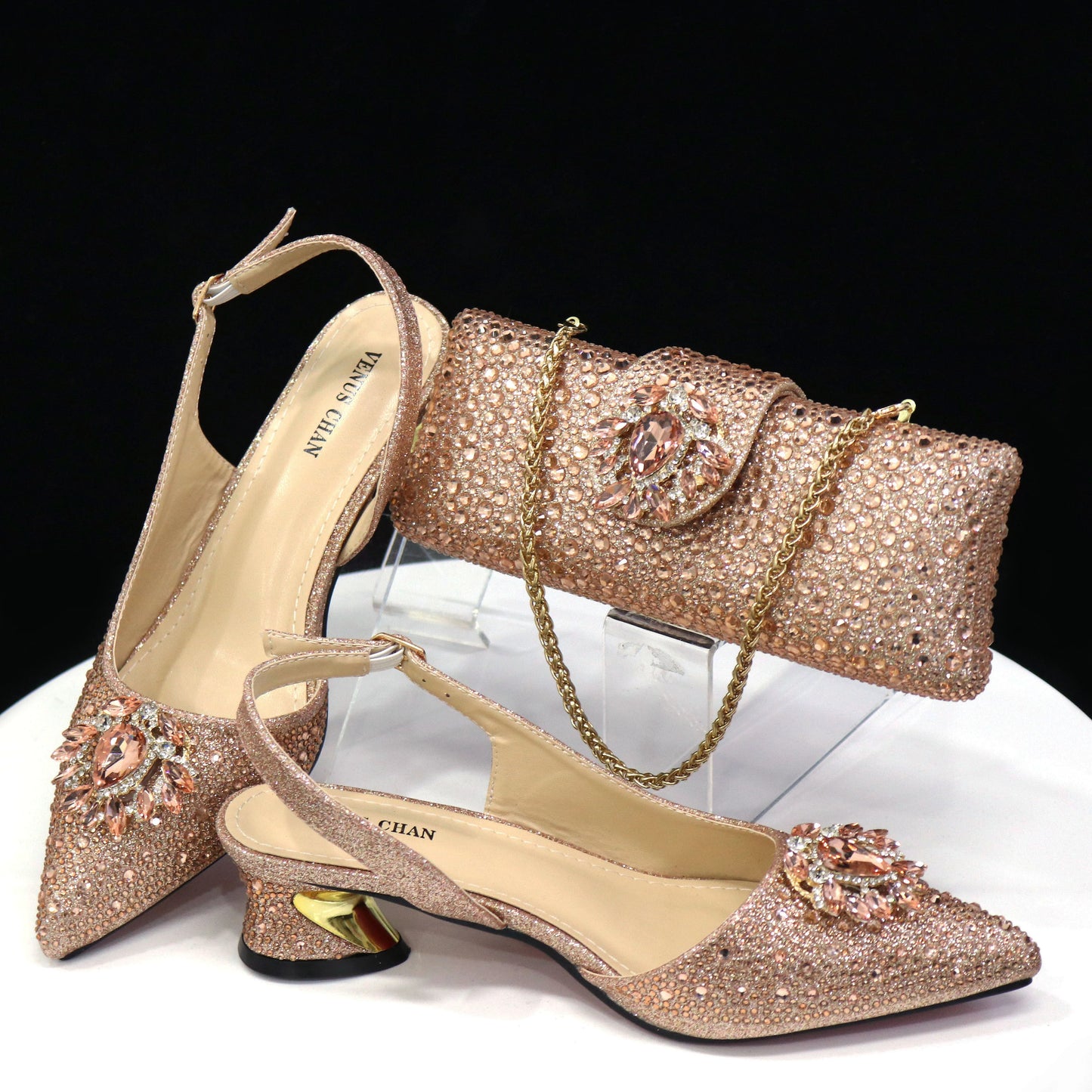 Ladies Shoes and Bags To Match Set ED1291